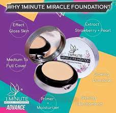 1 minute miracle foundation beauty