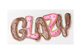 how to create donut inspired letters