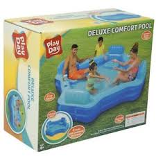 Check spelling or type a new query. Play Day 8ft Deluxe Comfort Family Inflatable Swimming Pool Lounge Swim Seats 192072026665 Ebay