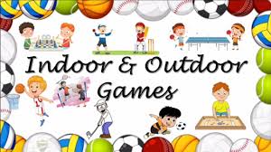 kids names of outdoor and indoor games