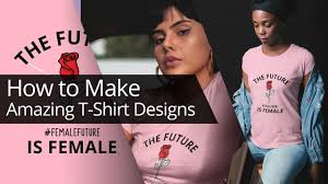 how to make a t shirt design from