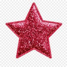 pink glitter red star magenta