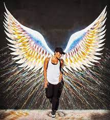 Angel Wings Painting Murals Street Art