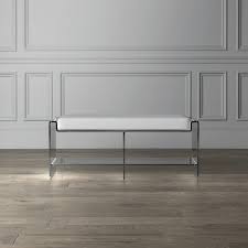 Big lots has a fantastic selection of finishes, colors. Acrylic Indoor Bench Williams Sonoma