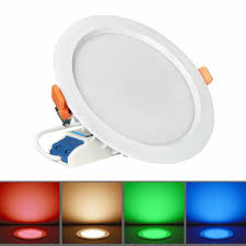 Details About Mi Light 15w Rgb Cct Led Recessed Ceiling Downlight 7 Inch Ac 85 265v Ip54 Mus