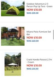 Shop wayfair.co.uk for all the best parasols & garden umbrellas you'll love! B M Has A Huge Garden Sale In Store Money Saver Online Facebook