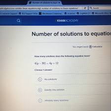 How Many Solutions Does The Following