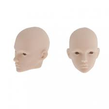 2x 1 6 bjd doll head mold without eyes
