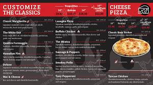 menu at 1000 degrees pizza salad wings