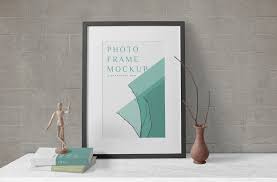 free wooden frame mockup free mockup