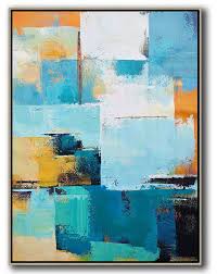 Large Contemporary Art Canvas Painting