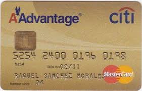 Citi / aadvantage card application restrictions. Bank Card Citi Aadvantage Banco Nacional De Mexico Mexico Col Mx Mc 0058
