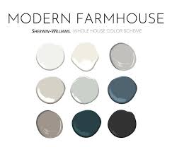 Modern Farmhouse Sherwin Williams Paint