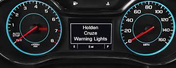 holden cruze dash warning lights meaning
