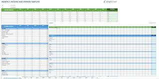 Large Size Of List Monthly Expenses Template Financial