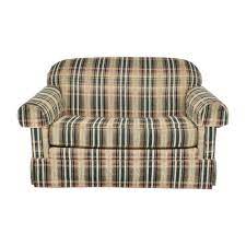 lane furniture plaid sleeper sofa 63