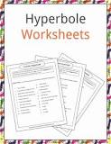 What is hyperbole and give 5 examples?