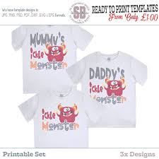 Red Ickle Monster Sublimation T Shirt Designs Ickle Monster
