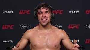 Luque levels perry's nose with flying knee. Ufc Vegas 5 Vicente Luque Interview After Ko Win Youtube