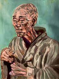 Buddhist Canvas Art Oil Paint Art