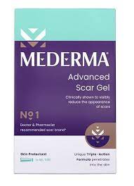 mederma advanced scar gel 1x daily