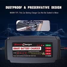 To safely connect it to your car, follow the below steps: Bmk 12v 5a Smart Battery Charger Portable Battery Maintainer With Detachable Alligator Rings Clips Fast Charging Trickle Charger For Car Boat Lawn Mower Marine Sealed Lead Acid Battery Pricepulse