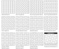 Brick Paver Design Patterns Make Your