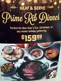 Our classic cut of prime rib specially selected, aged for tenderness and served for generations from our gleaming silver cart. Holiday Prime Rib Dinner Picture Of Boston Market Chicago Tripadvisor