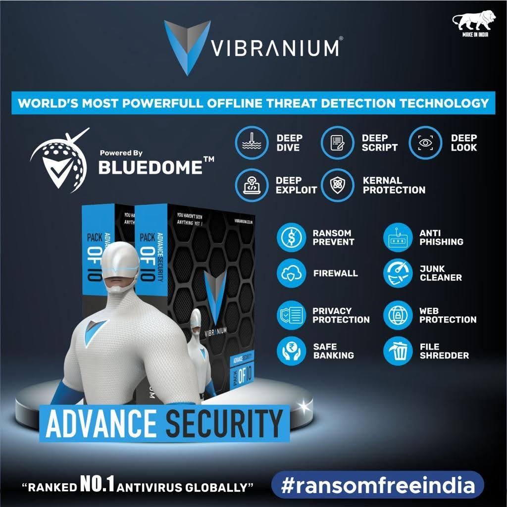 VIBRANIUM ADVANCE SECURITY ANTIVIRUS product image