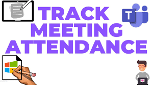 how to track meeting attendance with