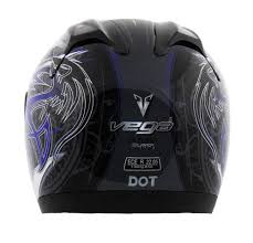 Amazon Com Vega Altura Full Face Helmet With Slayer Graphic