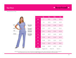 Scrubs And Uniform Fit Sizing Guides The Uniform Outlet