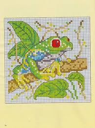 136 Best Frog Cross Stitch Images Cross Stitch Stitch
