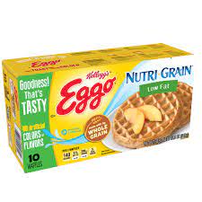 eggo nutri grain low fat waffles