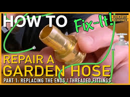 How To Fix A Garden Hose Part 1