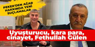 Sedat Peker'den Mehmet Ağar hakkında yeni suçlamalar: Uyuşturucu, kara  para, cinayet, Fethullah Gülen - Havadiskolik - Son Dakika Haberleri -  Yerel Haber - En Son Haber