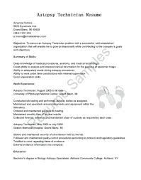 Resume Laboratory Technician Resume