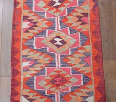 vine turkish kilim runner rug for