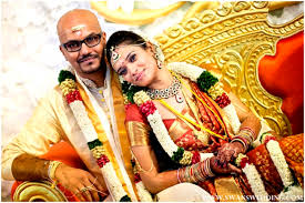 south indian wedding portraits with