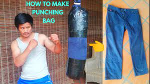 how to make homemade punching bag for