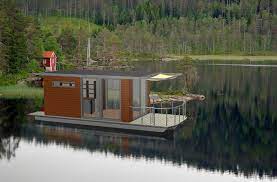 houseboats floating homes living on