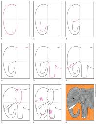 Feb 19, 2019 · drawing marine animals and sea creatures. How To Draw An Elephant Art Projects For Kids