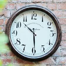 Buy Traditional Large Outdoor Clock — The Worm that Turned - revitalising your outdoor space