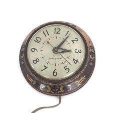 Vintage 50s 60s Electric Wall Clock