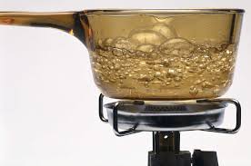 what are the bubbles in boiling water