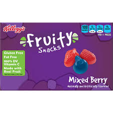 mixed berry fruity snacks 3 1 oz box