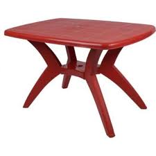 polypropylene rectangle outdoor table
