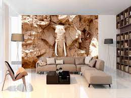 Wall Mural Stone Elephant South Africa
