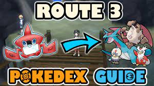 ROUTE 3 COMPLETE POKEDEX GUIDE - Pokemon Sun and Moon - YouTube