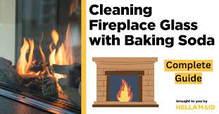 Cleaning Fireplace Glass With Baking